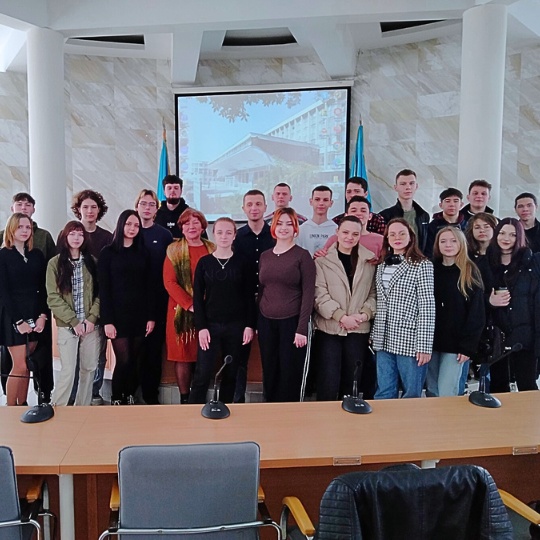 Meeting of USUST Students with a Representative of the Regional State Administration