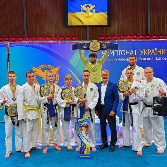 USUST Athletes – Champions of Ukraine in Hand-to-hand Combat