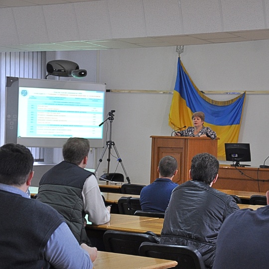 Зустріч керівництва з аспірантами УДУНТ
