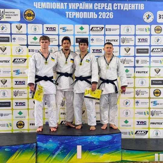 USUST wins bronze at the Ukrainian Student Judo Championship