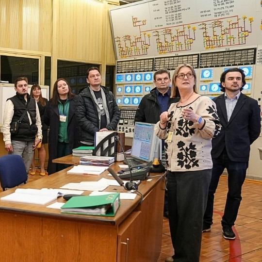 USUST participates in round table at the South Ukraine Nuclear Power Plant