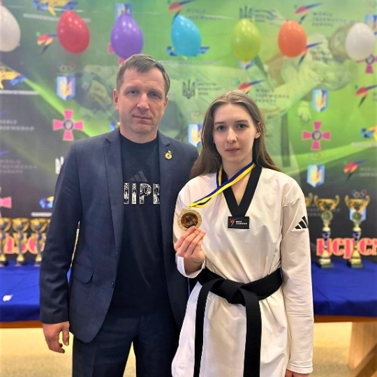 USUST students win medals at the Ukrainian WTF Taekwondo Championship