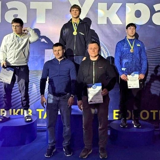 USUST students among medalists at the Ukrainian U20 Wrestling Championship