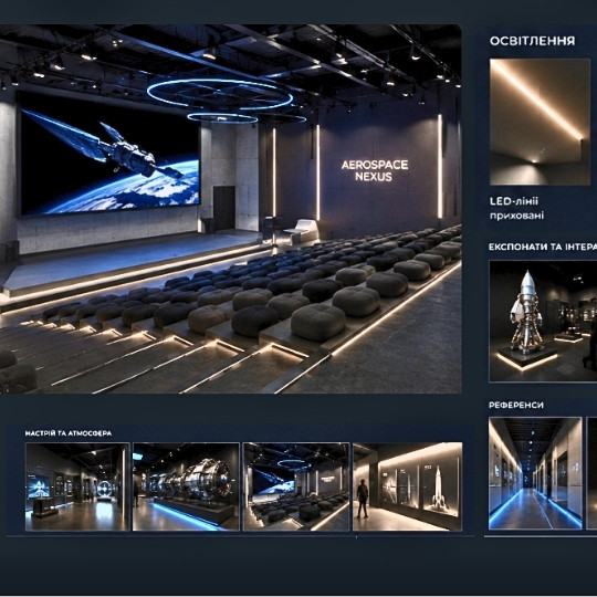 USUST students present concepts for transforming the DIIT Cinema into a modern aerospace hub